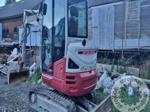 Mini bageri, TAKEUCHI TB235-2 - MARTIN POWERTILT - 3X ŽLICA - 2350 UR