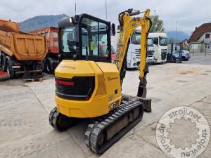 Mini bageri, JCB 67C-1 - 3X ŽLICA - 2017 LETNIK - 3600 UR