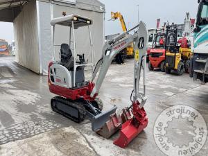 Mini bageri, TAKEUCHI TB216 - 2017 LETNIK - 3X ŽLICA - 1905 DELOVNIH UR