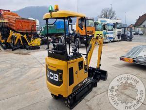 Mini bageri, JCB 16C-1 - 3X ŽLICA - 2019 LETNIK - 1290 UR