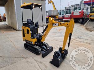 Mini bageri, JCB 16C-1 - 3X ŽLICA - 2019 LETNIK - 830 DELOVNIH UR