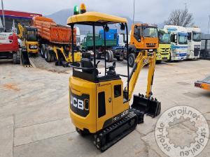 Mini bageri, JCB 16C-1 - 3X ŽLICA - 2019 LETNIK - 830 DELOVNIH UR