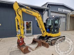 mini bageri komatsu pc55mr 3 2016 letnik powertilt 4100 ur