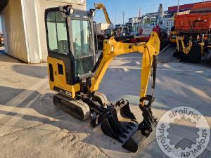 Mini bageri, JCB 19C-1 - 2017 LETNIK - 1725 UR - 3X ŽLICA