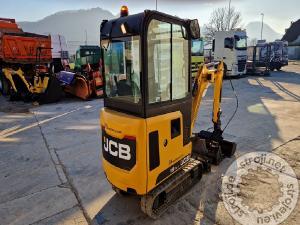 Mini bageri, JCB 19C-1 - 2017 LETNIK - 1725 UR - 3X ŽLICA