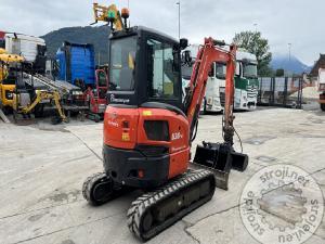 Mini bageri, KUBOTA U36-4 - 3X ŽLICE - 4780 DELOVNIH UR