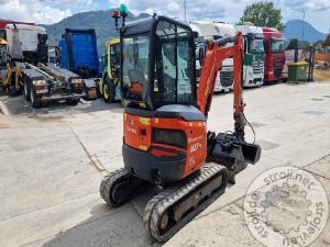 Mini bageri, KUBOTA U27-4 - 3X ŽLICA - 2019 LETNIK - 1675 DELOVNIH UR