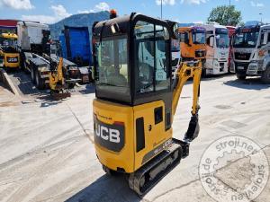 Mini bageri, JCB 19C-1 - 2017 LETNIK - 1725 DELOVNIH UR