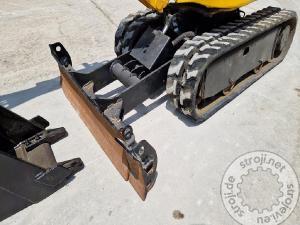 Mini bageri, JCB 8008 CTS - 2X ŽLICA- 825 DELOVNIH UR