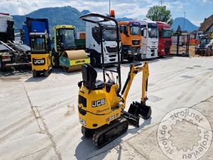 Mini bageri, JCB 8008 CTS - 2X ŽLICA- 825 DELOVNIH UR