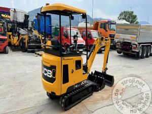 Mini bageri, JCB 16C-1 - 3X ŽLICA - 2019 LETNIK - 1020 DELOVNIH UR