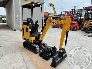 Mini bageri, JCB 16C-1 - 3X ŽLICA - 2019 LETNIK - 1020 DELOVNIH UR