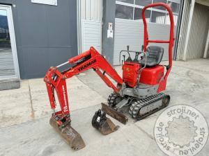 mini bageri yanmar sv08 2011 letnik 2195 delovnih ur