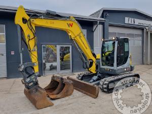 mini bageri wacker neuson et90 powertilt 3x lica kamera