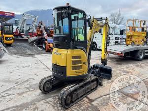 Mini bageri, YANMAR VIO33-U - 3X ŽLICA - 2016 LETNIK - 4680 UR