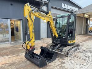 mini bageri yanmar vio33 u 3x lica 2016 letnik 4680 ur