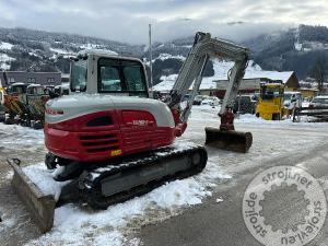 Mini bageri, TAKEUCHI TB290-2  POWERTILT - 3X ŽLICA -2022 LETNIK -870 UR