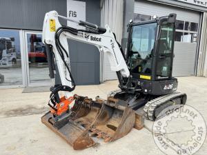 mini bageri bobcat e26 2021 letnik 470 ur powertilt 4x lica