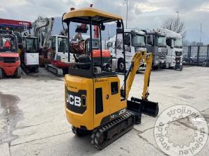 Mini bageri, JCB 16C-1 - 2019 LETNIK - 1465 UR - 2X ŽLICA