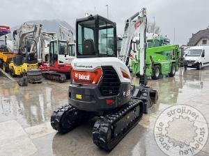 Mini bageri, BOBCAT E55Z - 2022 LETNIK - 110 UR - 3X ŽLICA